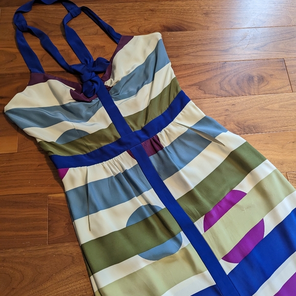 Richard Ruiz silk dress size M - Picture 2 of 10